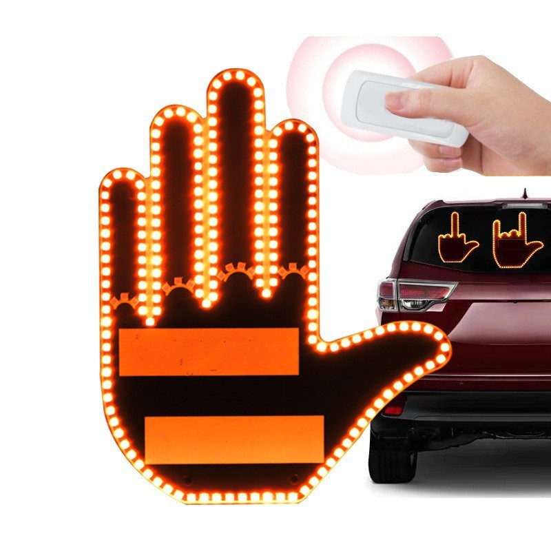 Fun Car LED Gesture Display Light