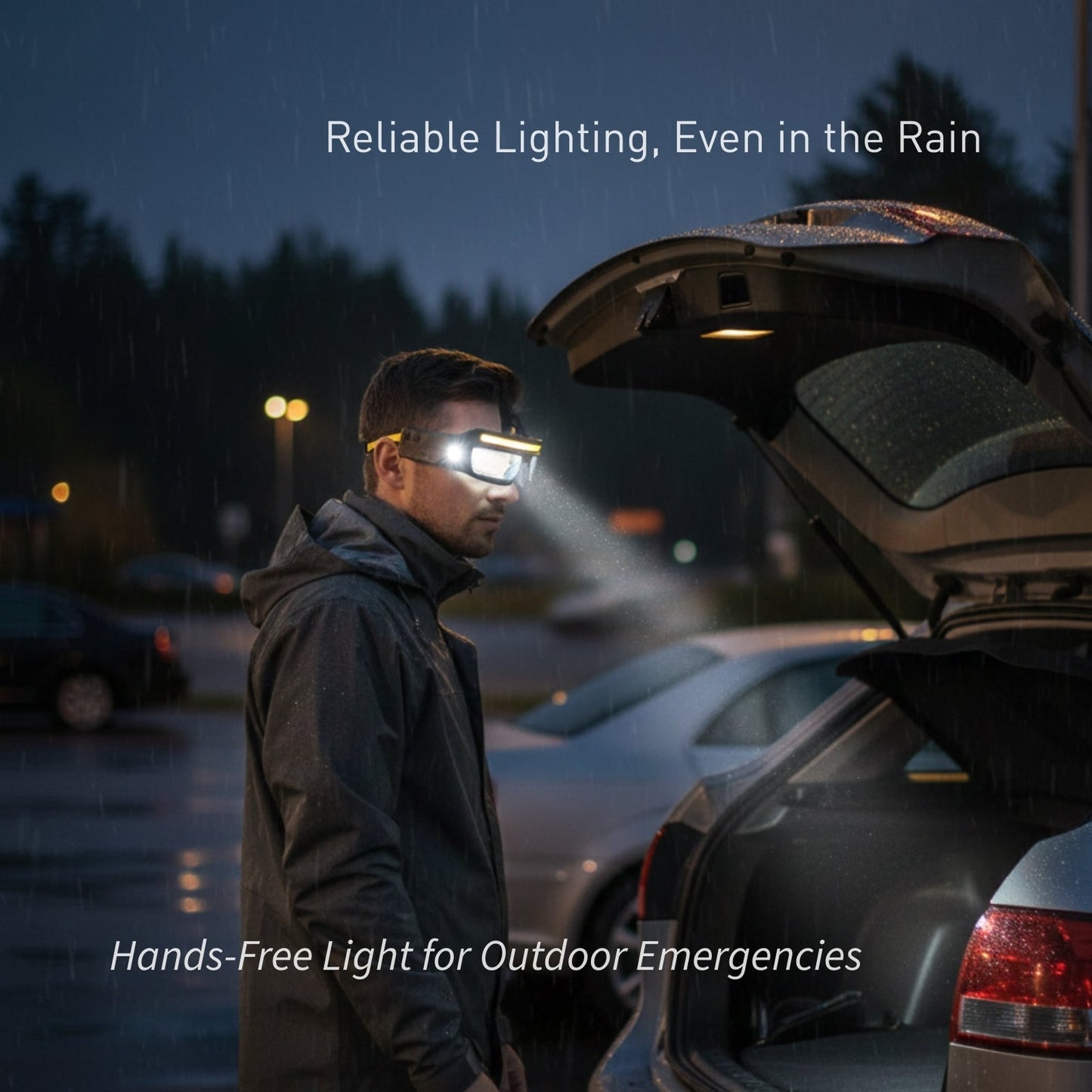 🔥Last Day 50% OFF🔦Motion Sensor LED Work Glasses | Flood+Spot Dual Lights・Hands-Free Control・Industrial Safety Gear