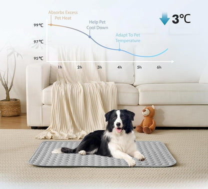 🔥Stay Cool & Comfy Dog Cooling Mat (4x more effective)