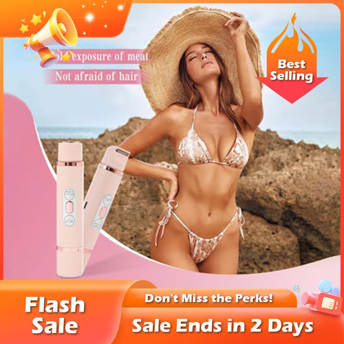 🔥Last Day 50%OFF - Winter & New Year Gift - Comfort 2 in 1 Electric Lady Shaver