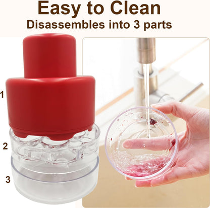 🍒 Efficient 7-Hole Cherry Pitter Tool