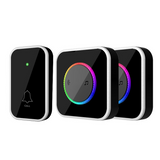 1 × Doorbell Transmitter + 2 × Doorbell Receiver