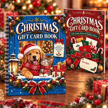 🎁 Christmas Gift Card Book