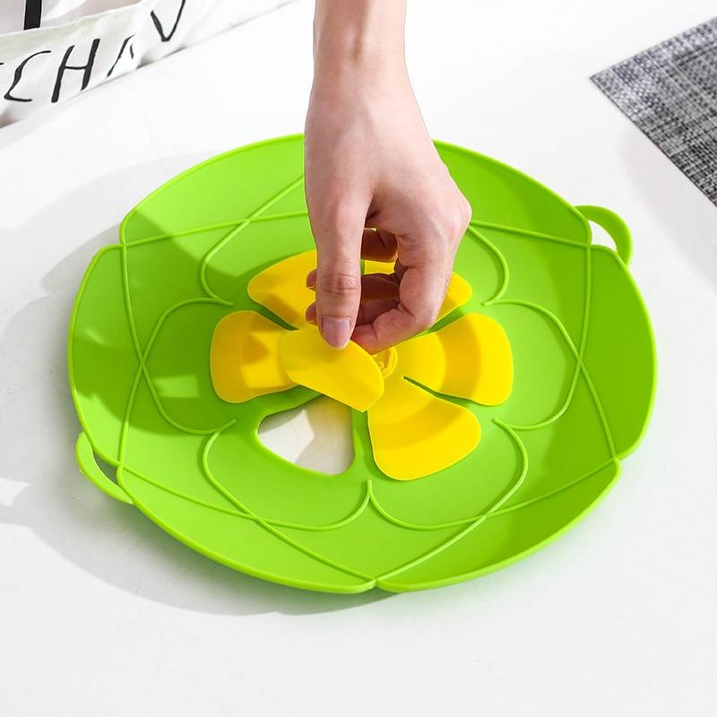 Spill Stopper Cover For Pot