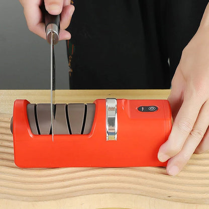 🔥LAST DAY 50% OFF🔥Automatic Kitchen Knife Sharpener🔪