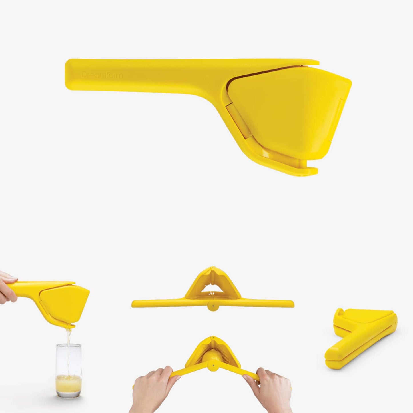 Dreamfarm Fluicer - Fold Flat / Easy Squeeze Citrus Juicer