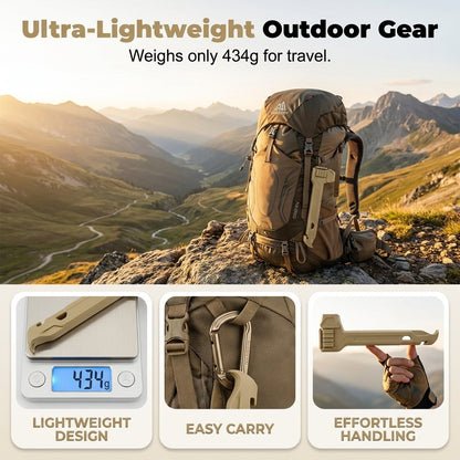 🔥HOT SALE 49% OFF🔨🏕️Multifunctional Camping Hammer & Tent Stake Puller✨