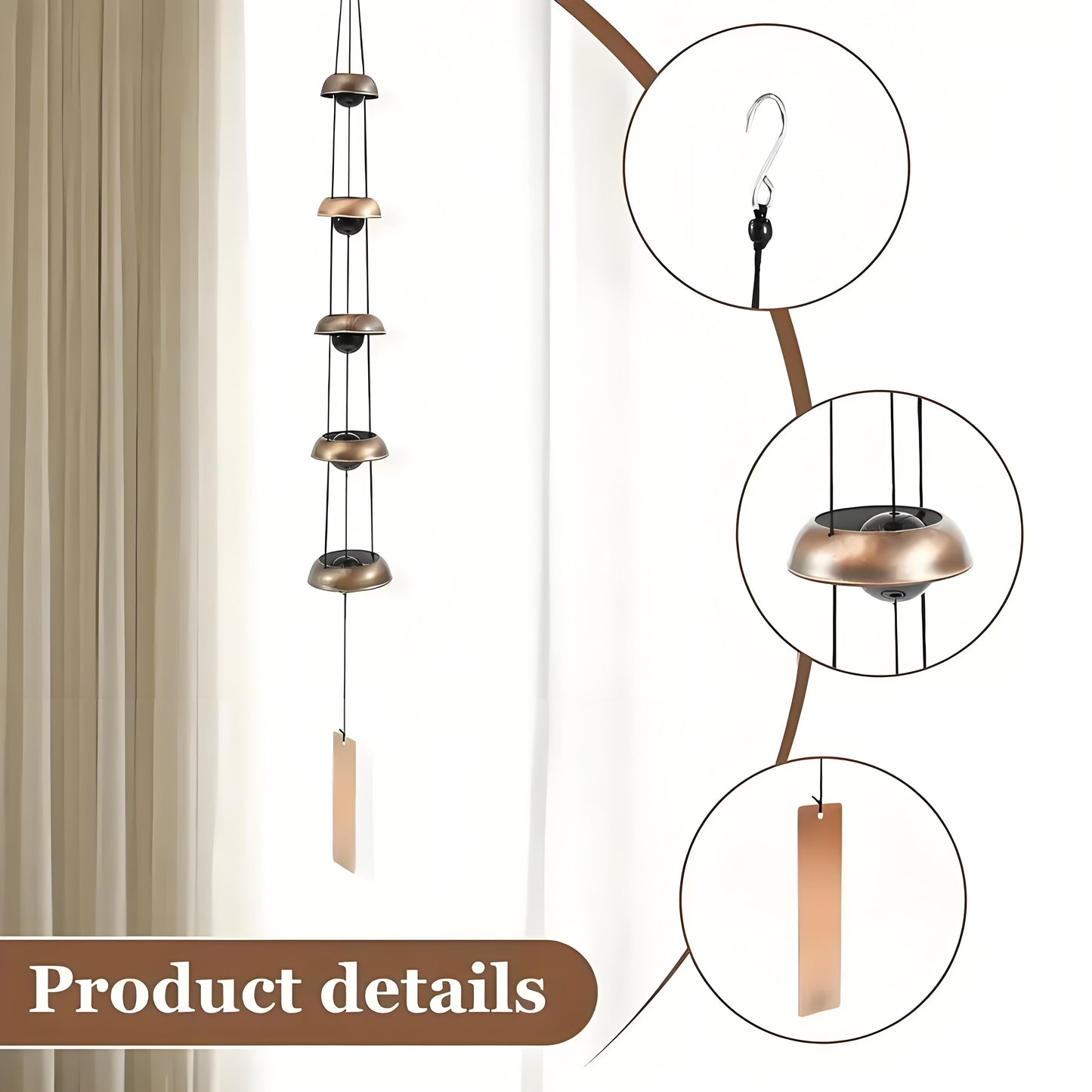 Metal Pagoda Wind Chimes