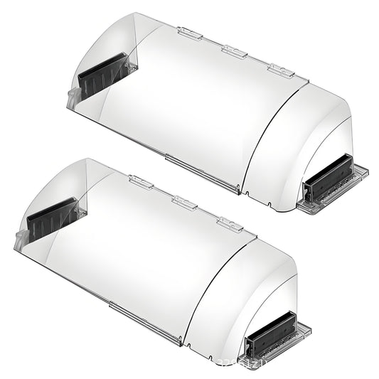 2 Pack Plastic Expandable Air & Heat Deflector for Vents