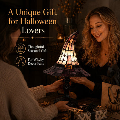 🧙‍♀️ Witch Hat Table Lamp – Magical Halloween Ambient Light