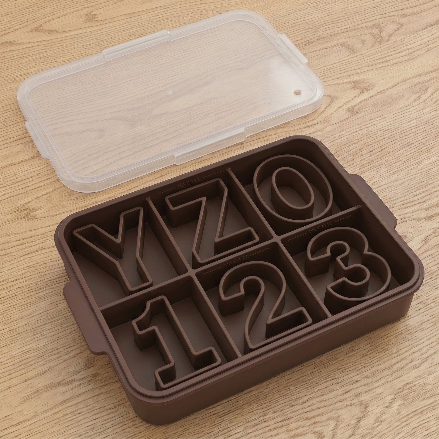 🔥70% OFF - Spell It Out! Premium Silicone Alphabet & Number Ice Mold Set 🧊🔤