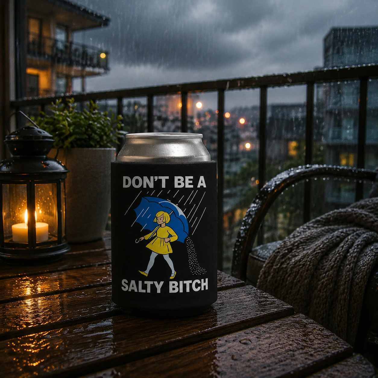 Don't be salty Can Sleeve