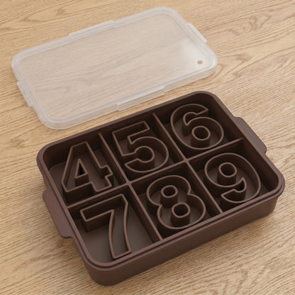 🔥70% OFF - Spell It Out! Premium Silicone Alphabet & Number Ice Mold Set 🧊🔤