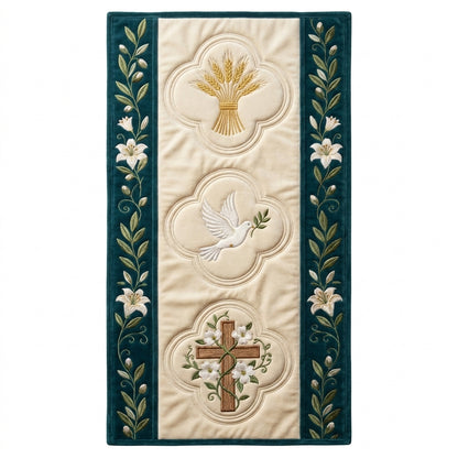 🕊️Religious Special Offerings✝️ - Elegant Floral Premium Table Runner - Everyday Dining & Decor
