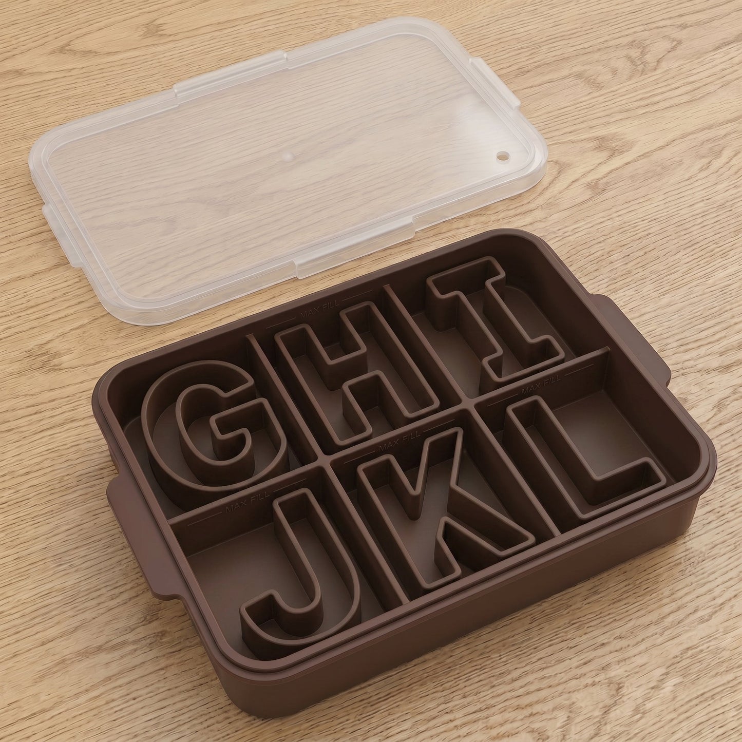 🔥70% OFF - Spell It Out! Premium Silicone Alphabet & Number Ice Mold Set 🧊🔤