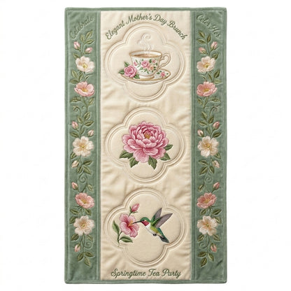 💖Mother's Day Special Offer - Elegant Floral Premium Table Runner - Everyday Dining & Decor