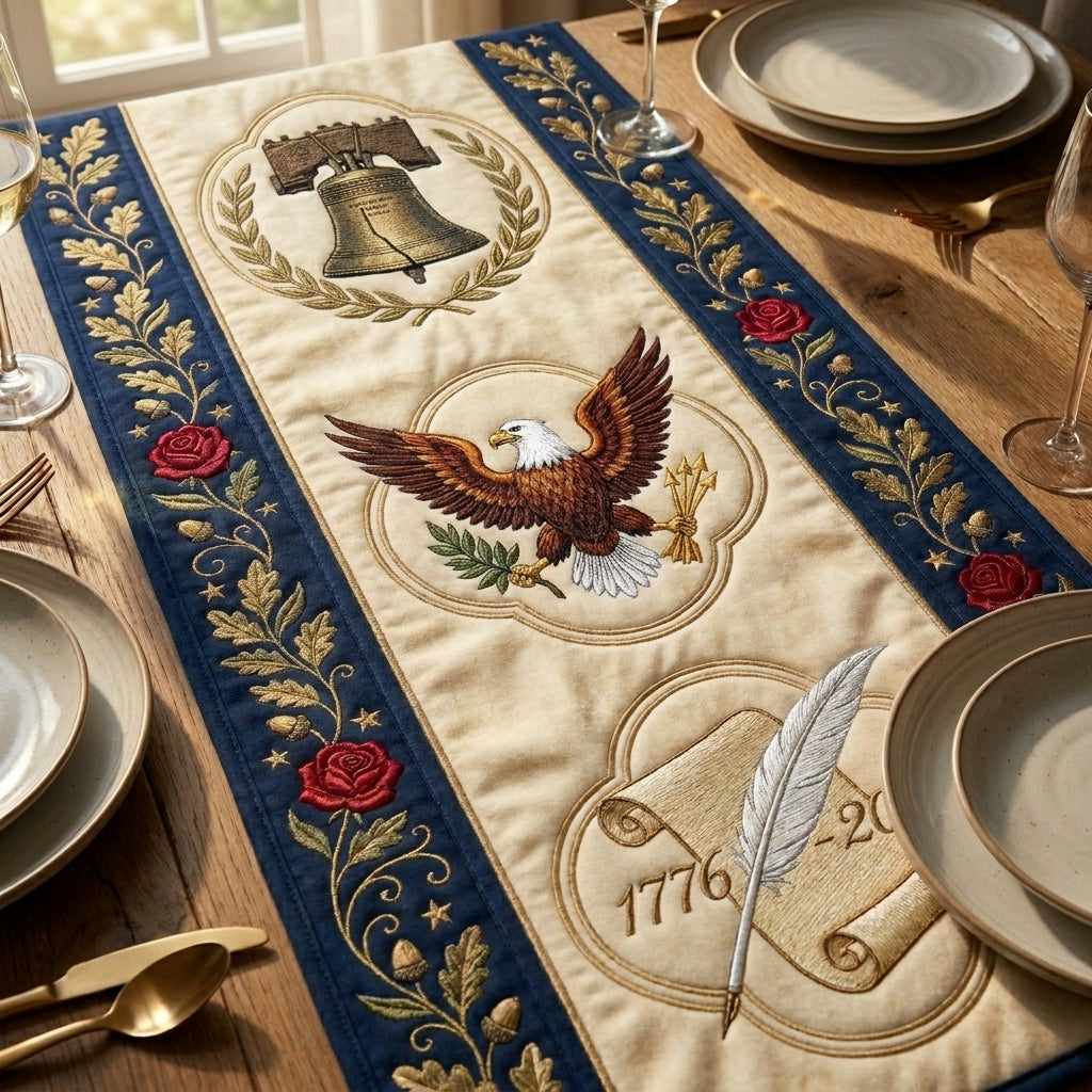 💖250th Anniversary Heirloom Edition Special Offer- Elegant Floral Premium Table Runner - Everyday Dining & Decor