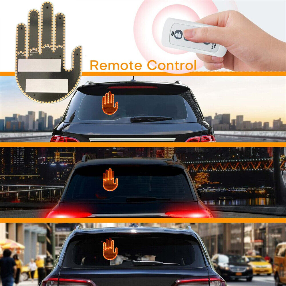 Fun Car LED Gesture Display Light