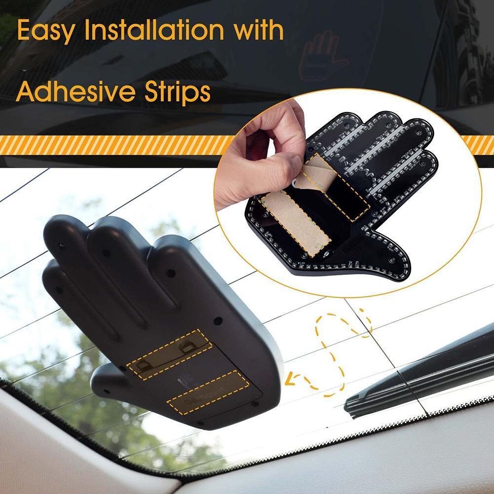 Fun Car LED Gesture Display Light