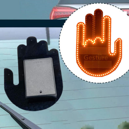 Fun Car LED Gesture Display Light