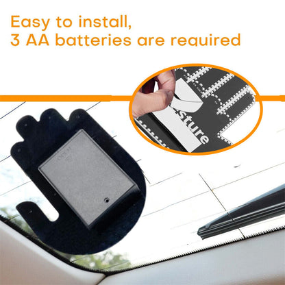 Fun Car LED Gesture Display Light