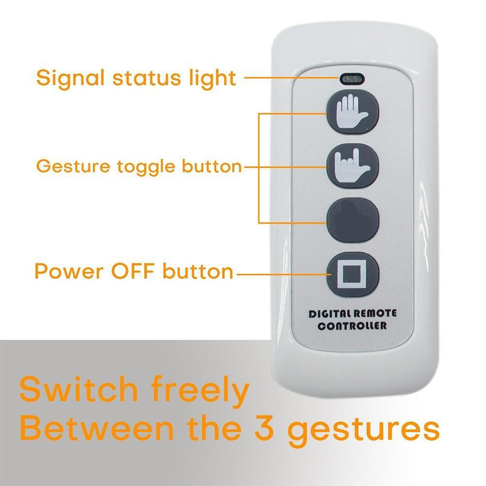 Fun Car LED Gesture Display Light