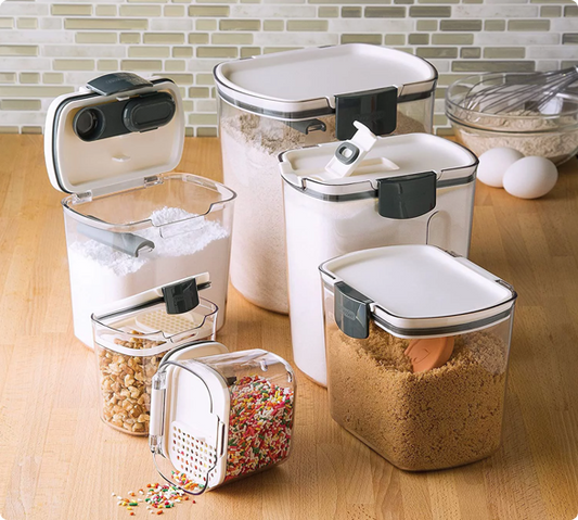 2026 NEW Baking Storage Set Container Kitchen 4/6 Pcs Set