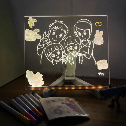 🎁Creative Rewritable Acrylic LED Message Board 🎨