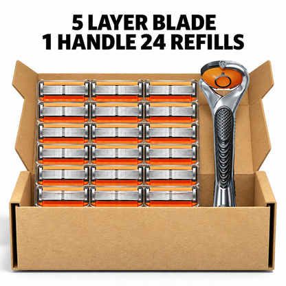 Men's Unscented Precision Razor Blade Replacement Handheld Kit🪒