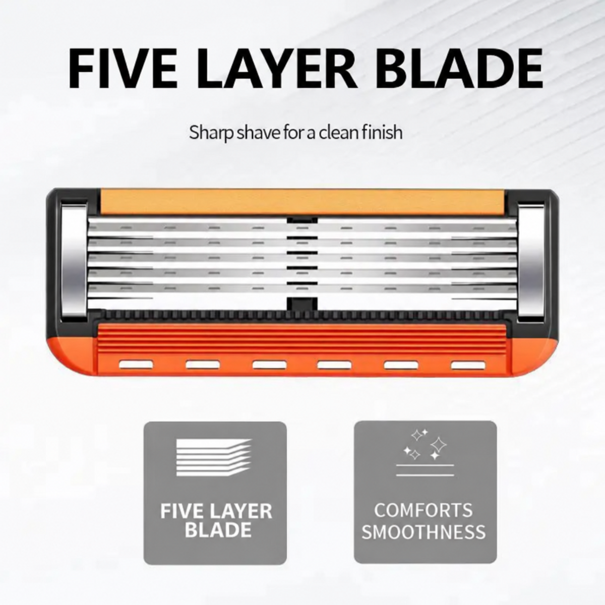 Men's Unscented Precision Razor Blade Replacement Handheld Kit🪒
