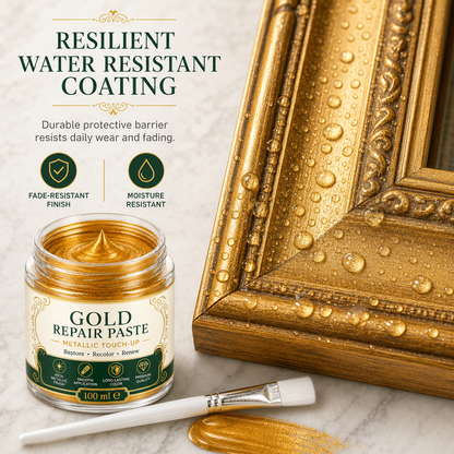 ✨Buy 2 Get 1 Free✨Gold/Silver Metallic Refinishing Repair Paste with Brush