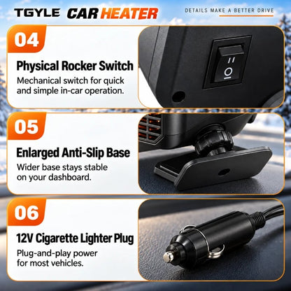 🥶🚗 Foggy Windshield? Meet Your Winter Car Essential! 🔥