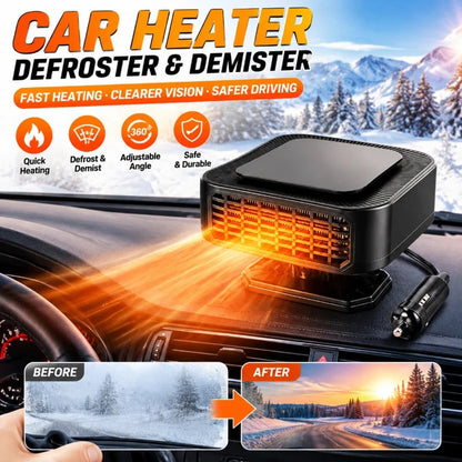 🥶🚗 Foggy Windshield? Meet Your Winter Car Essential! 🔥