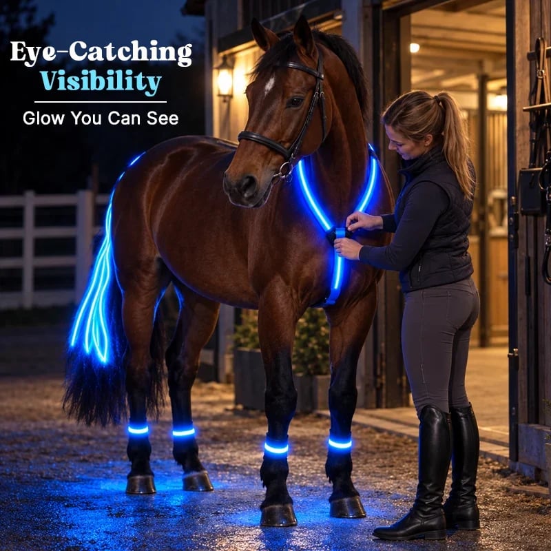 🐎Light-up Horse-riding Set – Glowing Fun for Little Riders! ✨