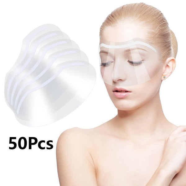 🚿 The Ultimate Shower Face Shield | Waterproof Visor for Lashes & Haircuts (50 Pcs)