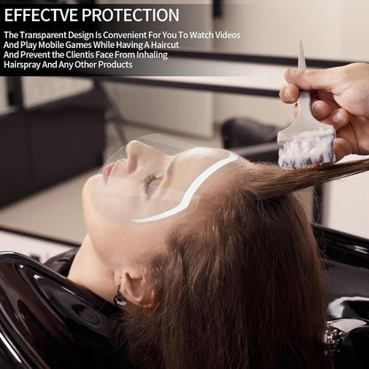 🚿 The Ultimate Shower Face Shield | Waterproof Visor for Lashes & Haircuts (50 Pcs)