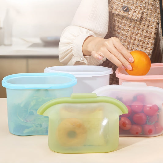 🔥Limited Time Discount 💥1000ml Standable Silicone Food Storage Bag