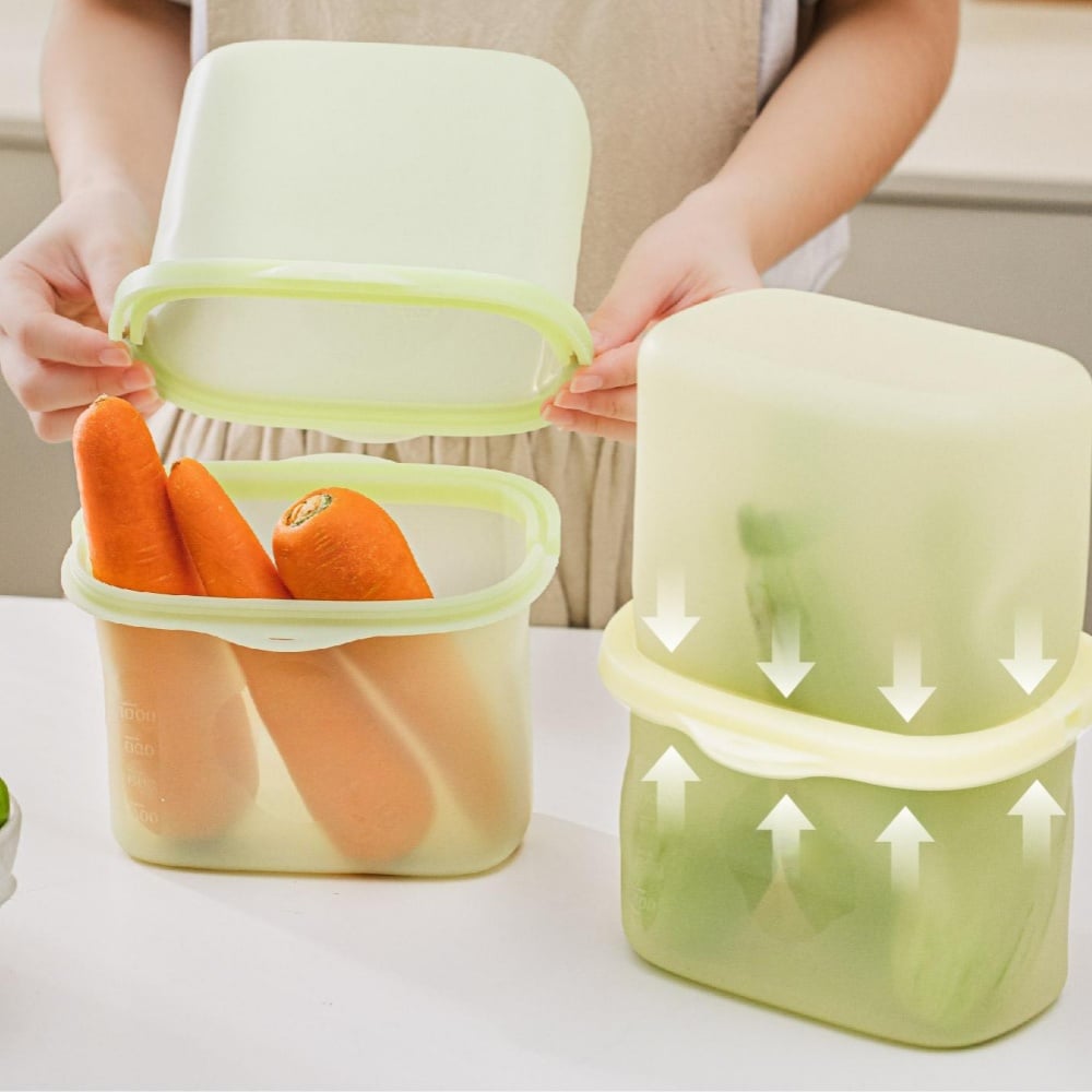 🔥Limited Time Discount 💥1000ml Standable Silicone Food Storage Bag