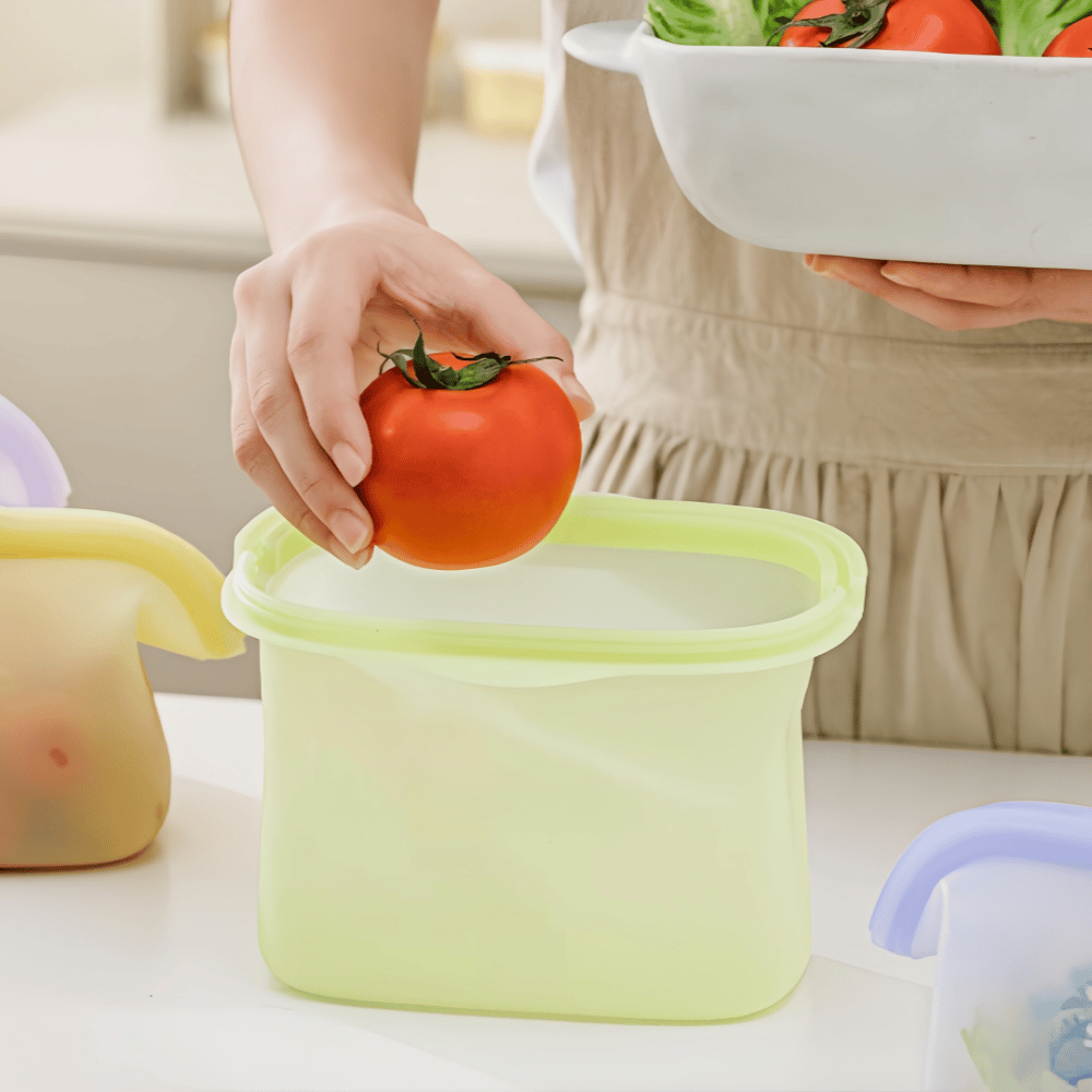 🔥Limited Time Discount 💥1000ml Standable Silicone Food Storage Bag