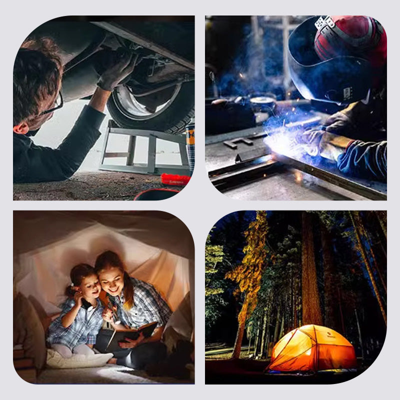💡Great value lighting gifts 🔥 Hot Sale 70% OFF🔥! Multi-Function LED Handheld Work Light Ip54 Waterproof, Foldable Stand.🛠️🚰