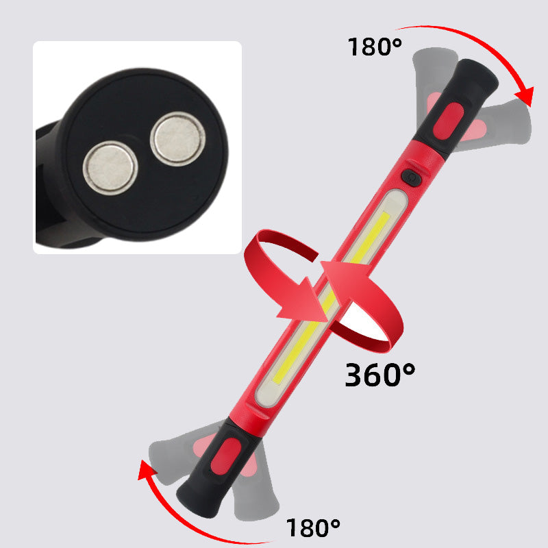 💡Great value lighting gifts 🔥 Hot Sale 70% OFF🔥! Multi-Function LED Handheld Work Light Ip54 Waterproof, Foldable Stand.🛠️🚰
