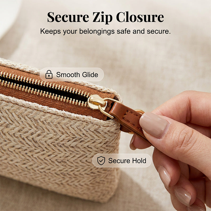🔥LAST DAY 50% OFF - Women's Woven Straw Shoulder Clutch Bag👜