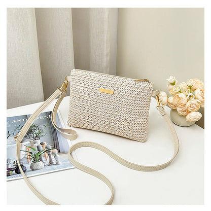 🔥LAST DAY 50% OFF - Women's Woven Straw Shoulder Clutch Bag👜