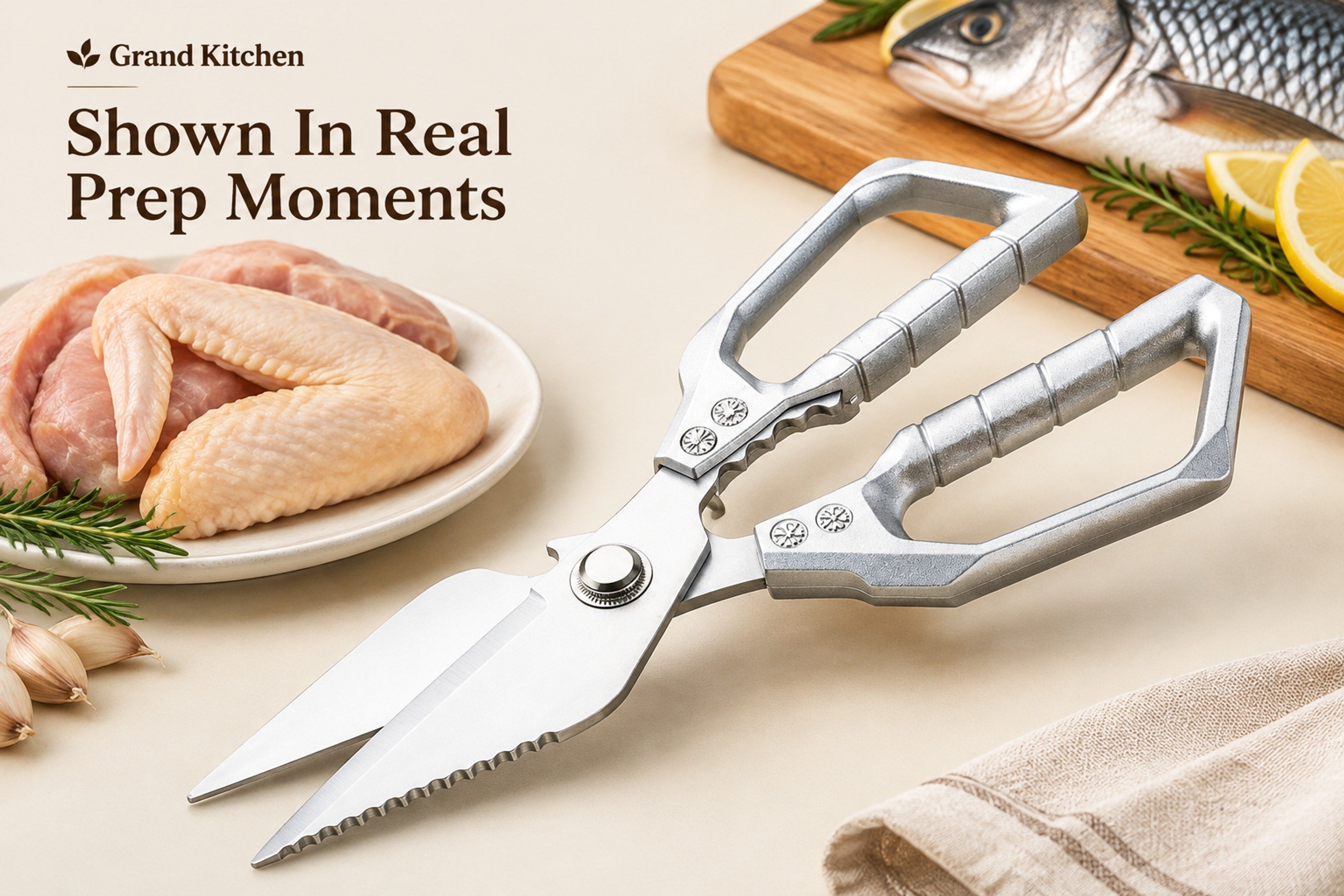 Kitchen prep scene showing a task that can feel awkward with a knife alone