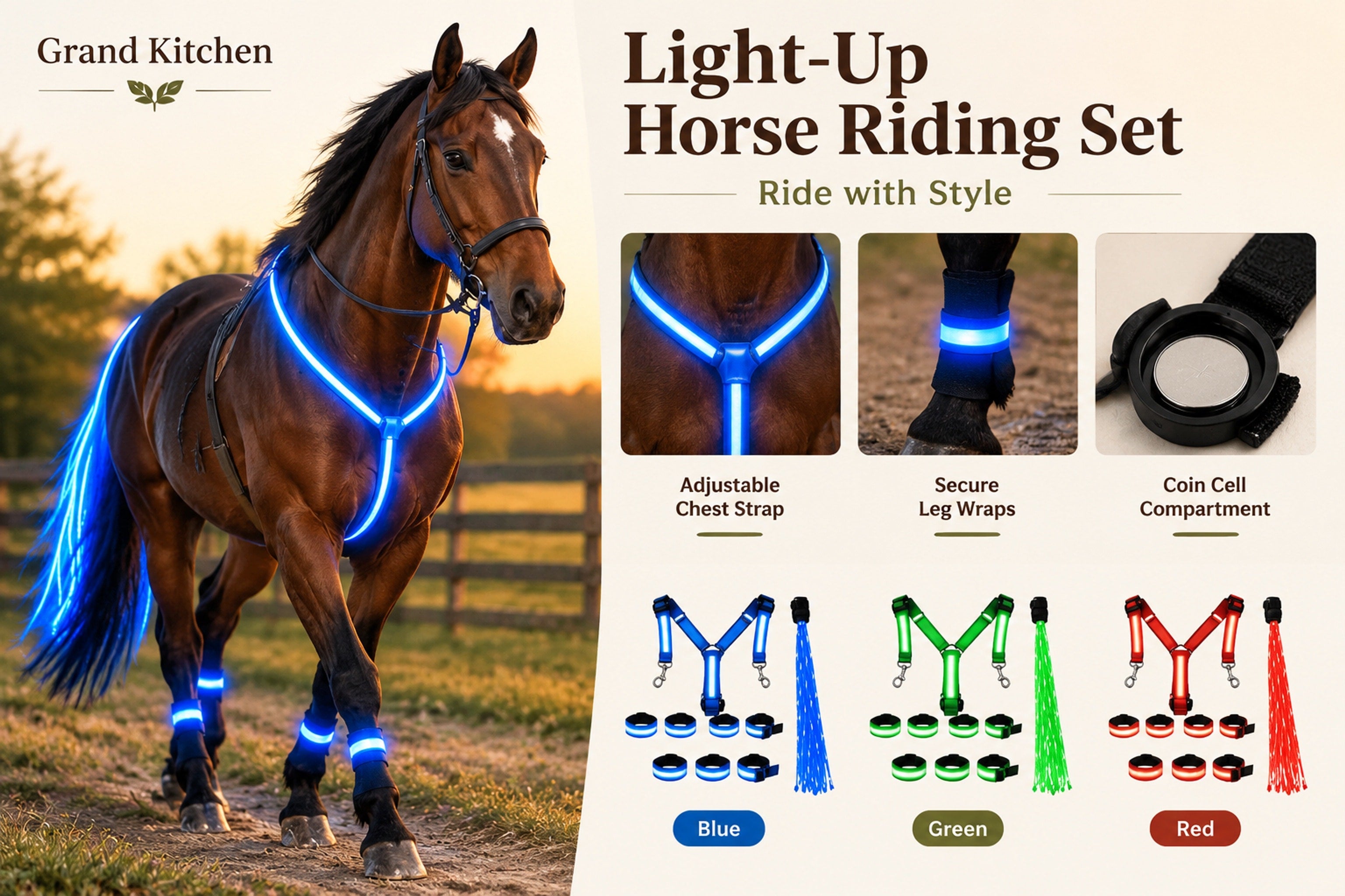 Simple horse-themed gift that does not create a coordinated riding look
